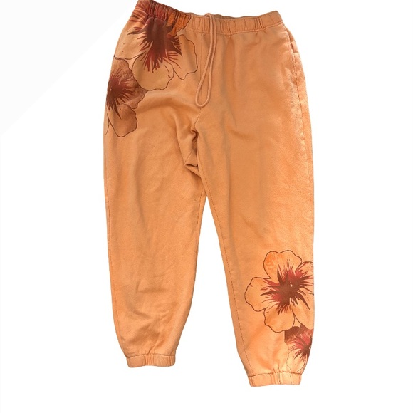 wild fable Other - Wild Fable Orange Floral Joggers